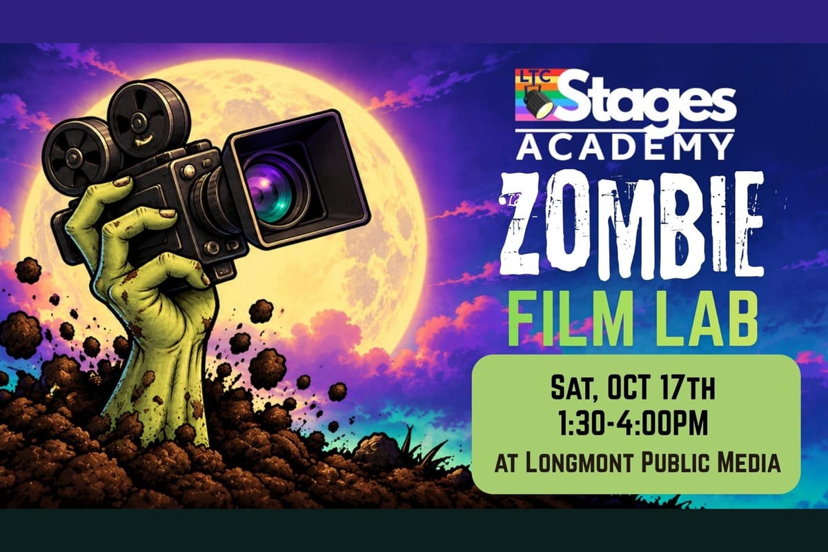 LTC Stages Academy Zombie Film Lab poster